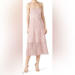 Keepsake Lavender Sense Lace Dress Size Large